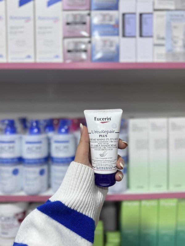 O Eucerin UreaRepair Plus 5% Urea Hand Cream