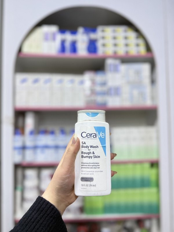 M CeraVe SA Body Wash for Rough & Bumpy Skin