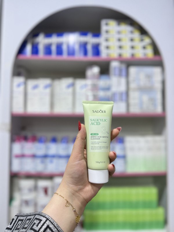 S Sadoer Salicylic Acid 3% Dispel Acne Amino Acid Gentle Cleanse