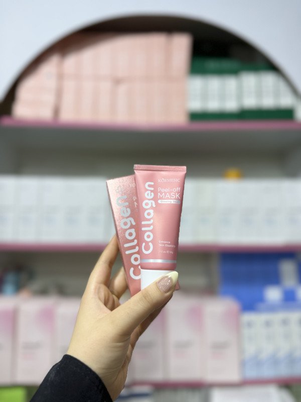 S Kormesic brand Collagen Peel-off Mask for glowing skin
