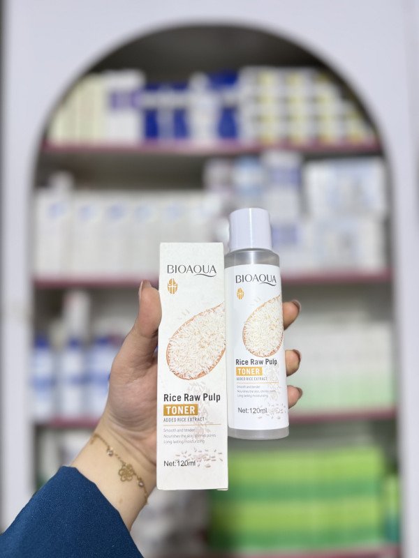 S Bioaqua Rice Raw Pulp Toner