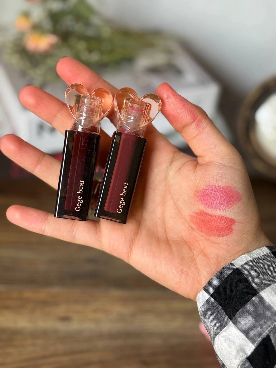 Gege Bear Sweetheart Translucent Moisturizing Lip Glaze