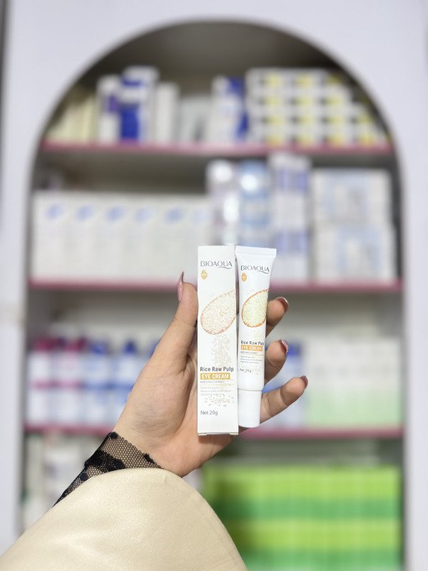 S BIOAQUA Rice Raw Pulp Eye Cream