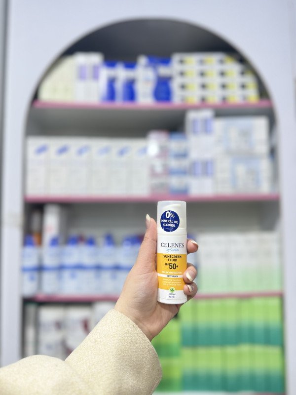 O Celenes Herbal Dry Touch Sunscreen Fluid SPF 50