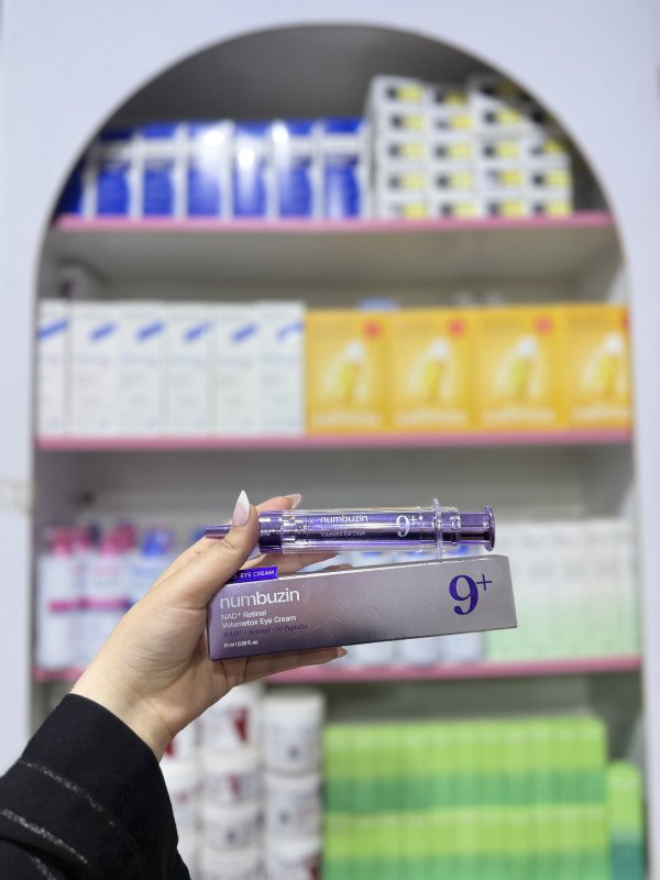 S Numbuzin No.9 NAD+ Retinol Volumetox Eye Cream