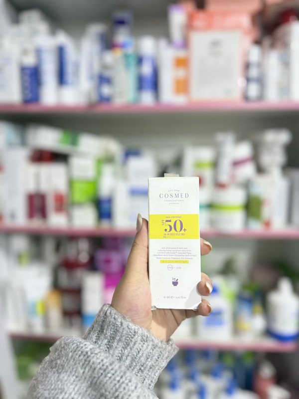 O Cosmed Sun Essential SPF50+ Alight Fluid sunscreen