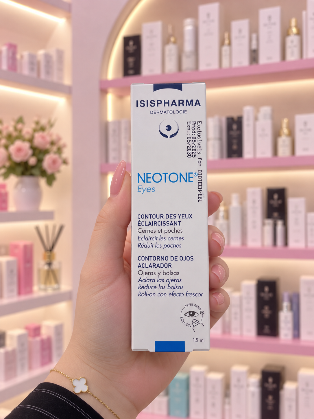 NEOTONE Eyes  كريم/رول أون لتفتيح محيط العين