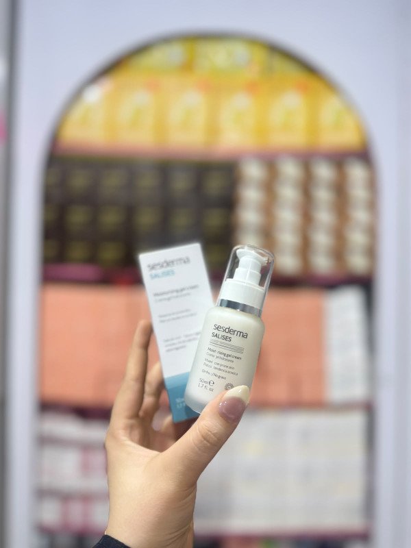 O sesderma SALISES Moist vizing gel cream Med cor prone skin Pletico tendencia aciec Noga Some 17 fioz