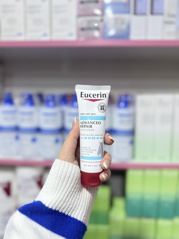 O Eucerin Advanced Repair Foot Cream