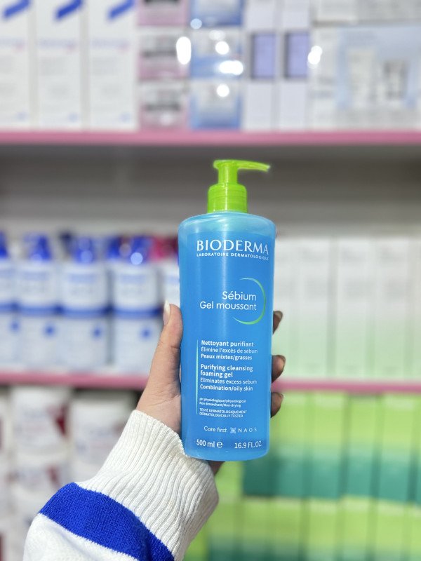 O Bioderma Sébium Gel Moussant purifying cleansing foaming gel