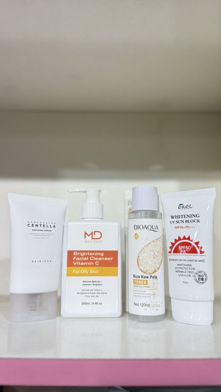 روتين نضارة وتفتيح وحماية