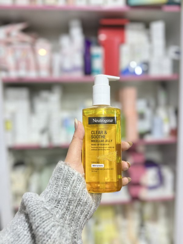 O Neutrogena Clear & Soothe Micellar Jelly Make-Up Remover