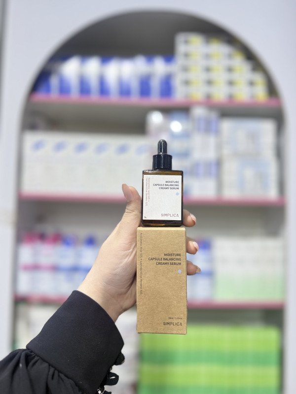 S the Simplica Moisture Capsule Balancing Creamy Serum